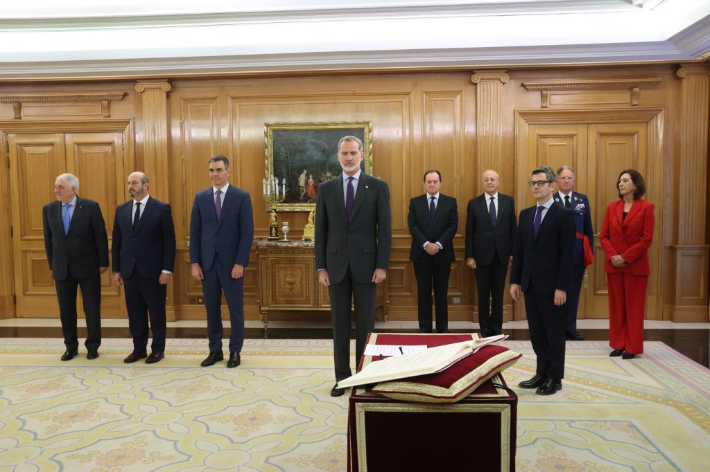 Promesa del cargo ante el rey